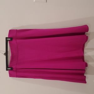 14/16 Lane Bryant magenta skirt